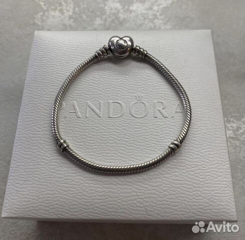 Браслет Pandora шармы и кольца sunlight