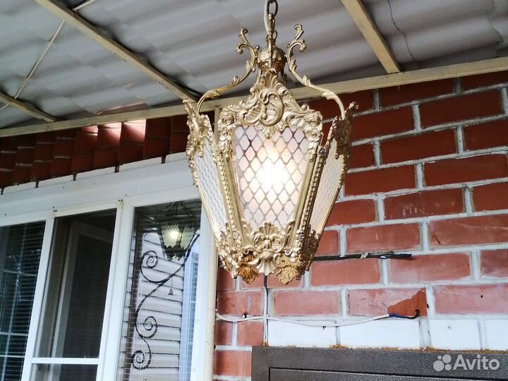 Люстра - бронза. СССР
