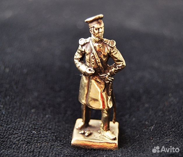 Солдаты Крымская война бронза