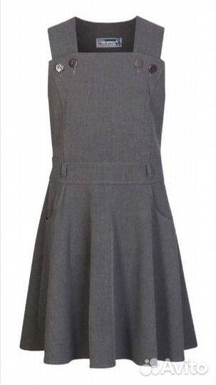 Сарафаны школьные серые