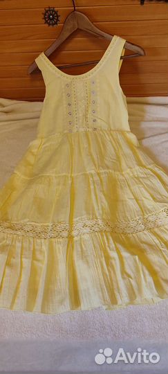 Летнее платье для девочки 152
