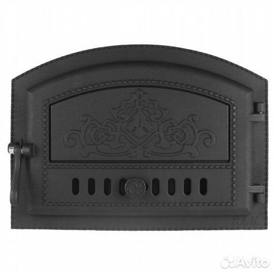 Дверка каминная чугунная дкг-10 