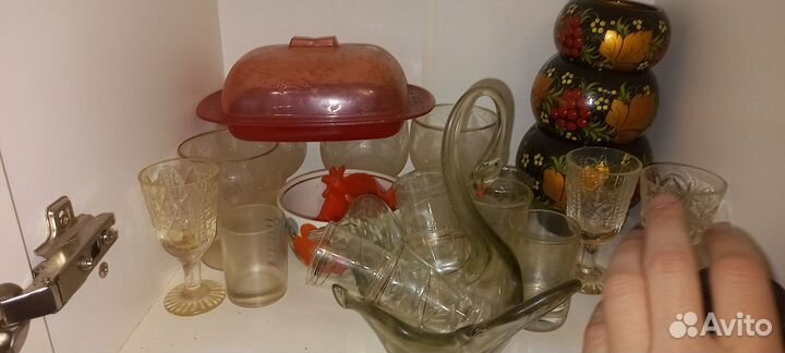 Стопки, рюмки, стаканы бу