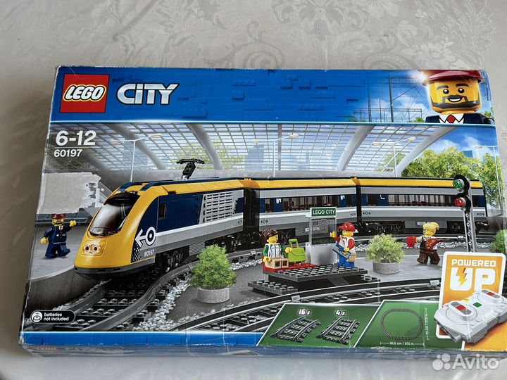 Конструктор lego city 60197 Пассажирский поезд