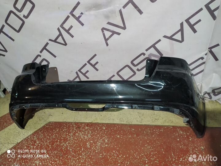 Бампер задний чёрный LADA Granta Liftback
