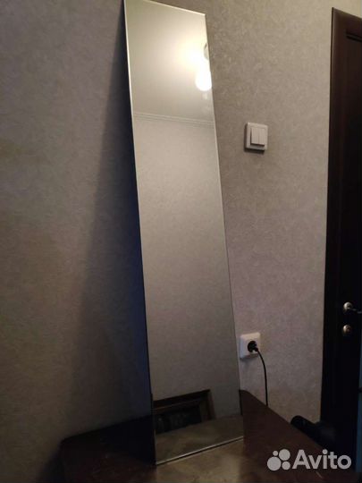 Зеркало большое край с фальцетом