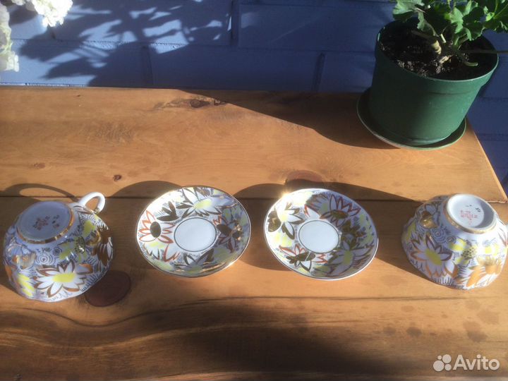 Чайные пары фарфор лфз и дулево СССР