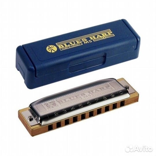 Hohner Blues Harp MS A-major M533106X губная гармо