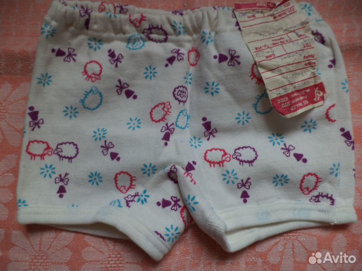 Панталоны на девочку с начёсом новые СССР