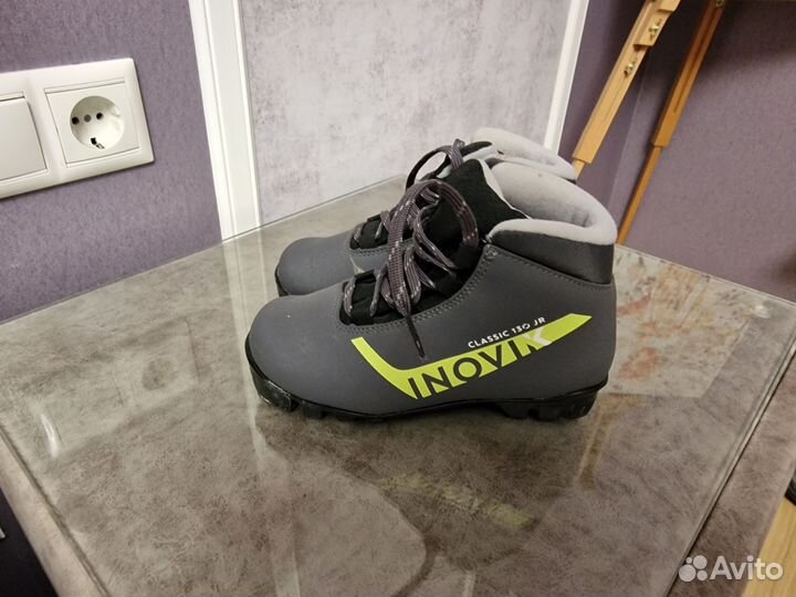 Лыжные ботинки 31.5 р