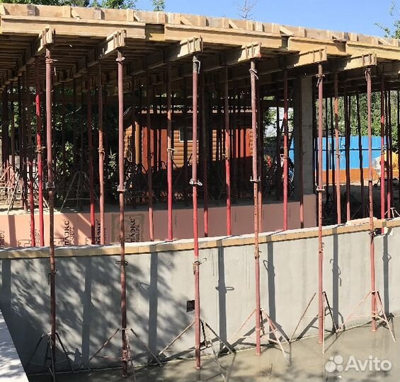 Опалубка Перекрытия на телескопических стойках