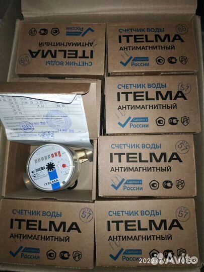 Счетчик воды itelma