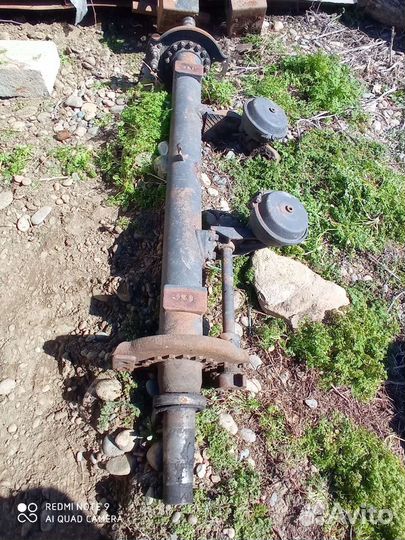 Ось прицепа