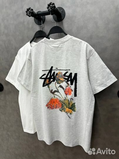 Футболка oversize женская stussy