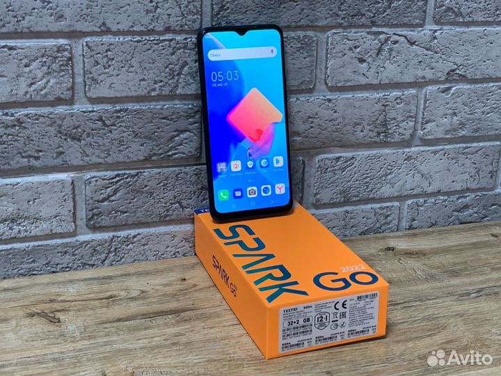 TECNO Spark Go 2022, 2/32 ГБ