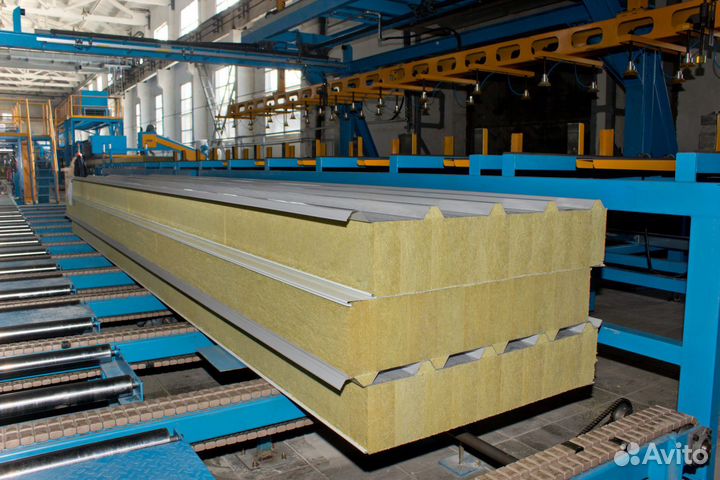 Сэндвич панели вата