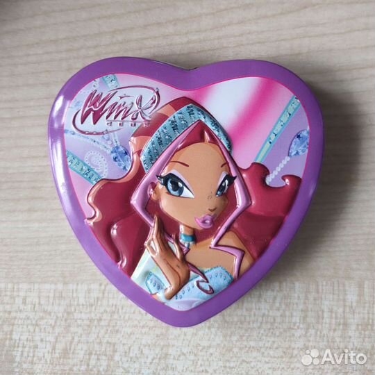 Жестяные коробочки Winx