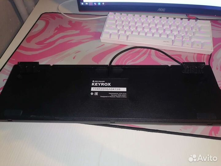 Клавиатура Red Square Keyrox не рабочая