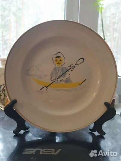 Блюдо тарелка чукча эскимос