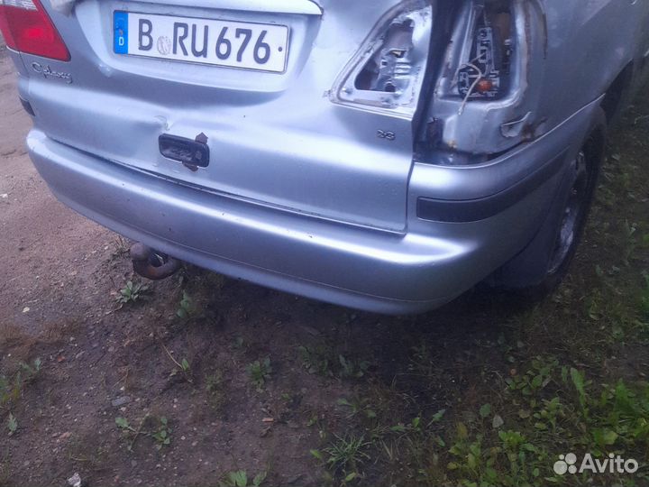 Бампер задний на Ford galaxy, рестайлинг