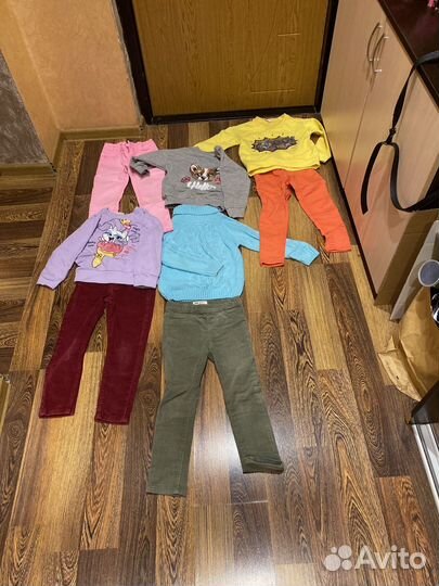 Детские вещи пакетом для девочек 110