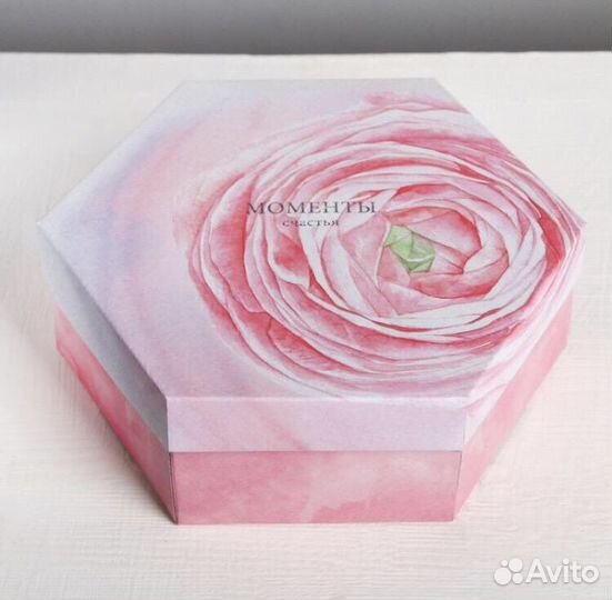 Коробка подарочная складная Моменты счастья