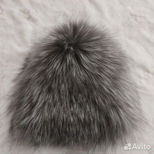 Шапка женская из меха песца