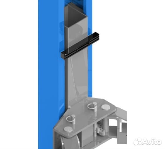 Подъёмник двухстоечный 4т с верхней синхронизацией