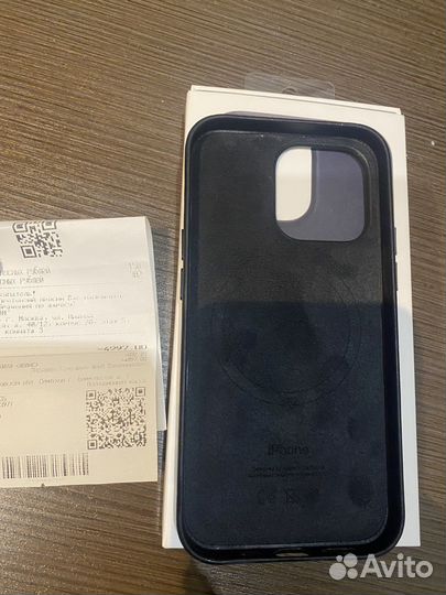 Чехол на iPhone 13 pro кожаный