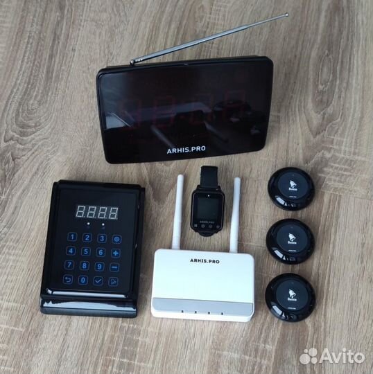 Система вызова персонала беспроводная - комплект