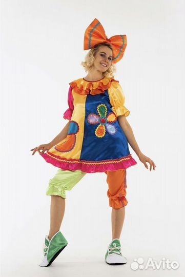 Аренда костюма клоуна (взрослый, женский)