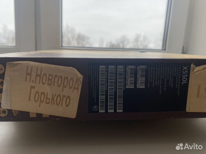 Ноутбук asus Х550L