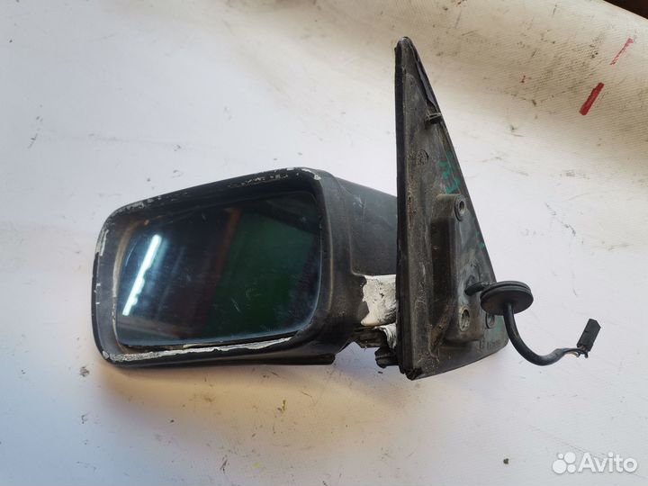 Зеркало заднего вида левое электрическое BMW E36