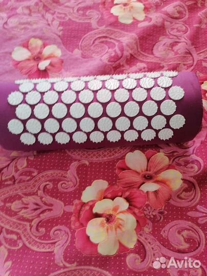 Массажный коврик Кузнецова размер68*46+валик