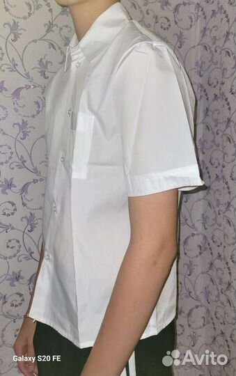 Рубашка белая