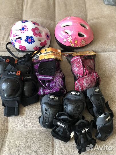 Защита для роликов со шлемом s