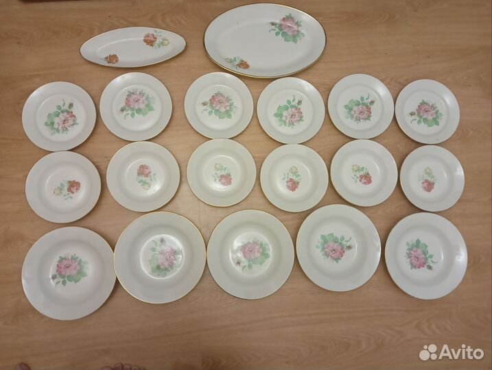 Столовый набор Владивостокский фарфор