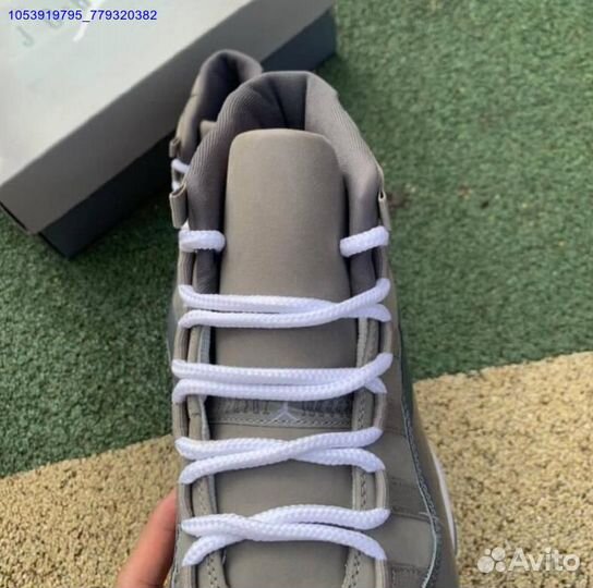 Кроссовки nike air jordan 11 retro grey