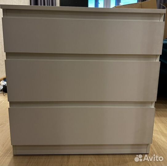 Комод IKEA мальм 3 ящика