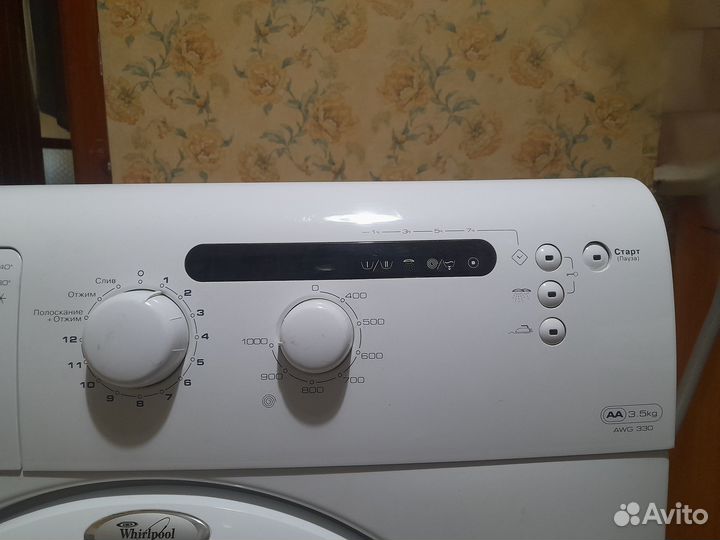 Стиральная машина узкая Whirlpool AWG 330