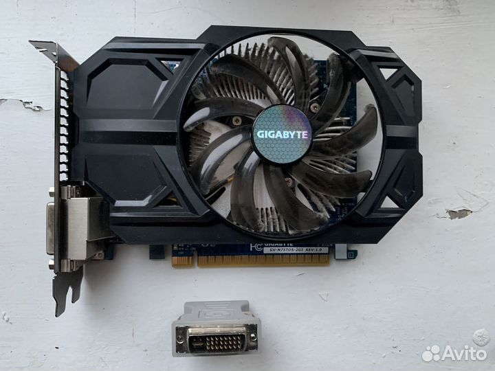 Видеокарта GTX 750TI 2gb