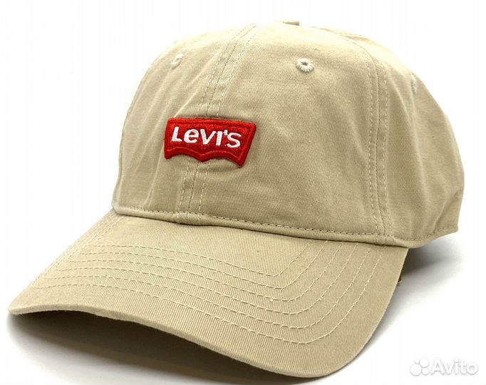 Бейсболка Levis цвет бежевый