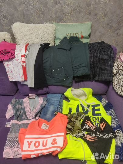 Огромный пакет одежды для женщины