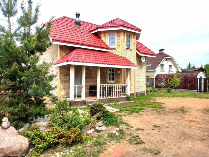 Коттедж 110 м² на участке 7 сот.