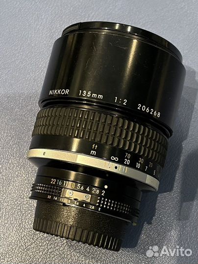 Объектив Nikon Nikkor 1:2/135 mm. Ai-s