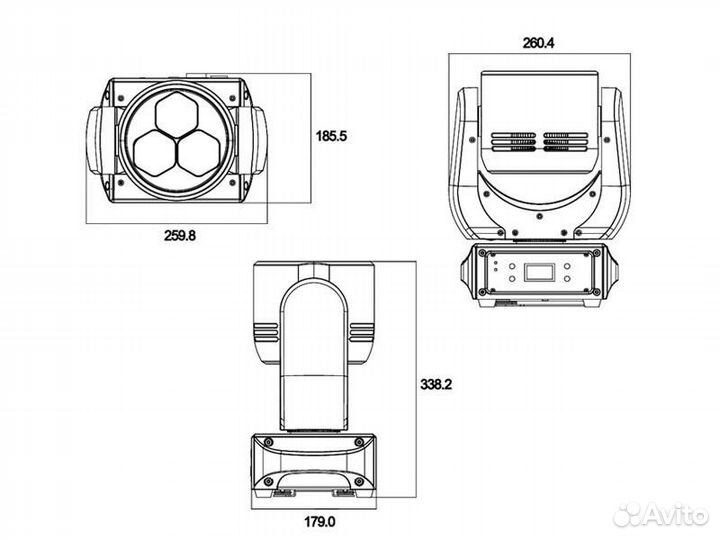 Silver star SS636XCE pluto800XE, Вращающаяся 