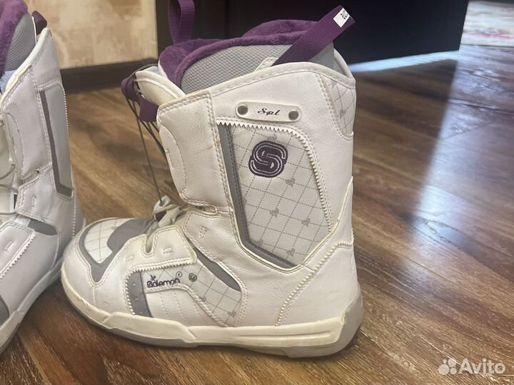 Сноубордические ботинки salomon