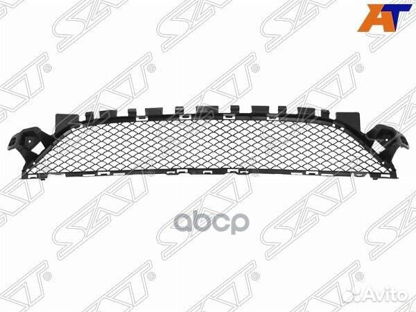 Решетка в бампер mercedes C-class W205 14-17 AM