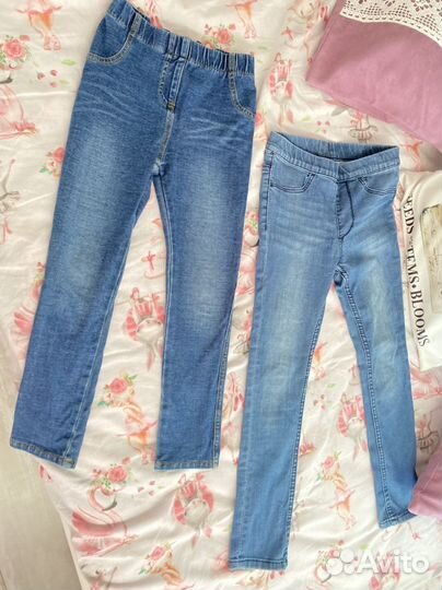 Джинсы на девочку, Next,H&M,Ostin 116,122,128,134