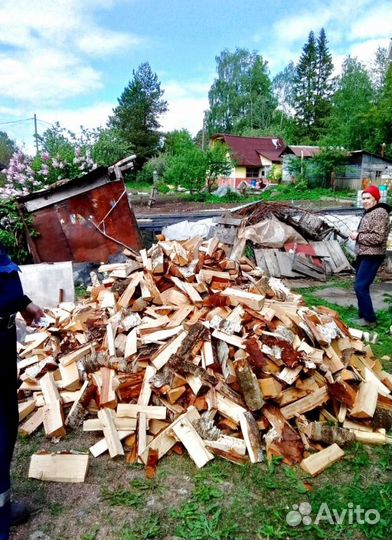 Дрова в наличии в Выборге
